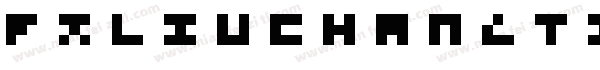 FZLiuChangTiS Bold字体转换